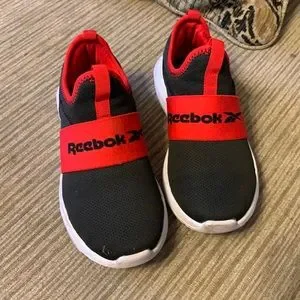 Reebok Shoes Red Black And White Redbox Poshmark